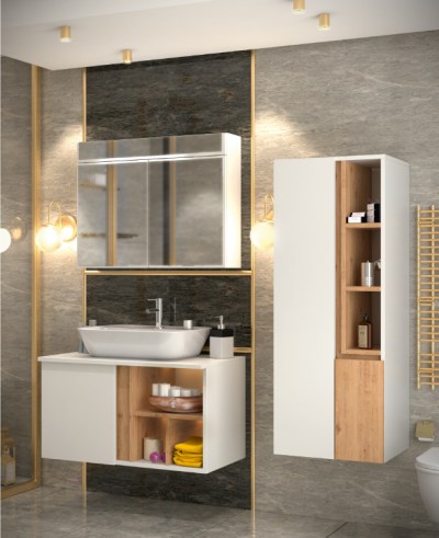 ALİNDA 90 cm Banyo Dolabı